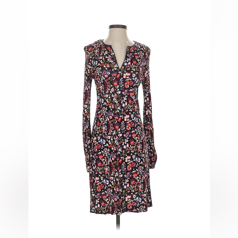 Tory Burch Dress Floral Long Sleeve Dress